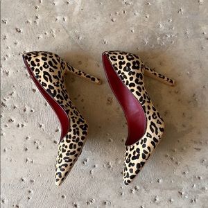 Shoes of Prey Pointed Toe Leopard Pump